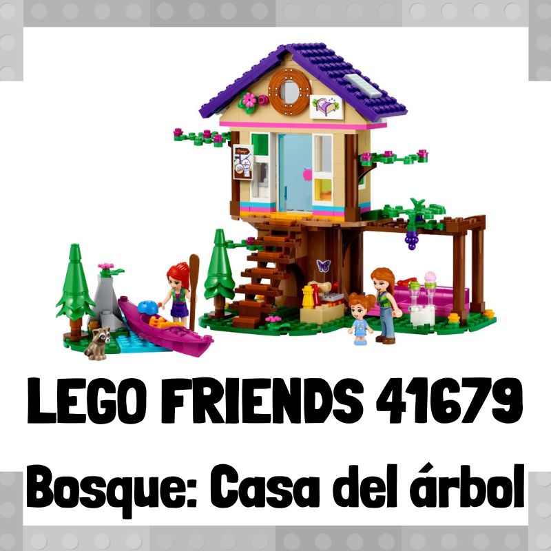 Lee más sobre el artículo Set de LEGO 41679 de Bosque: Casa del árbol de LEGO Friends
