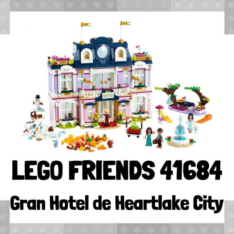 Lee mÃ¡s sobre el artÃ­culo Set de LEGO 41684 de Gran Hotel de Heartlake City de LEGO Friends
