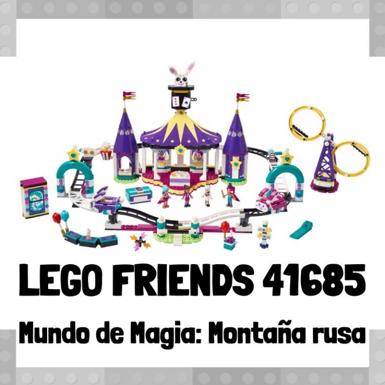 Lee mÃ¡s sobre el artÃ­culo Set de LEGO 41685 de Mundo de magia: MontaÃ±a rusa de LEGO Friends