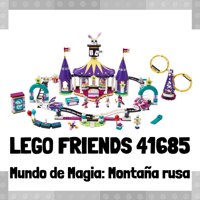 Lee mÃ¡s sobre el artÃ­culo Set de LEGO 41685 de Mundo de magia: MontaÃ±a rusa de LEGO Friends