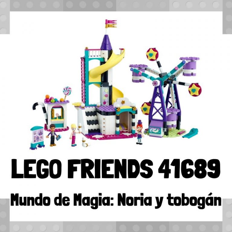 Lee más sobre el artículo Set de LEGO 41689 de Mundo de magia: Noria y tobogán de LEGO Friends