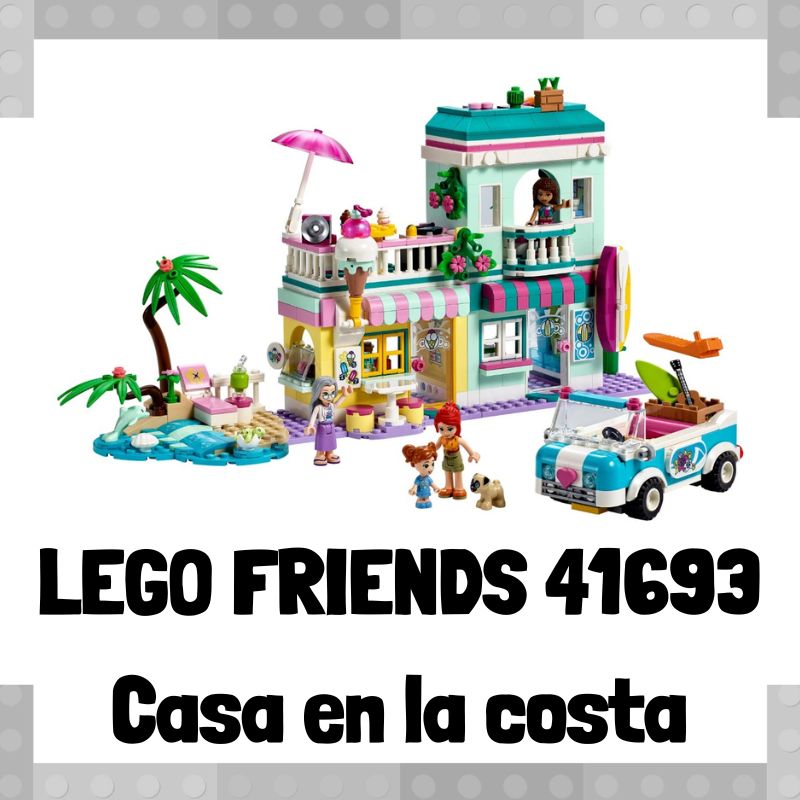 Lee mÃ¡s sobre el artÃ­culo Set de LEGO 41693 de Casa en la costa de LEGO Friends