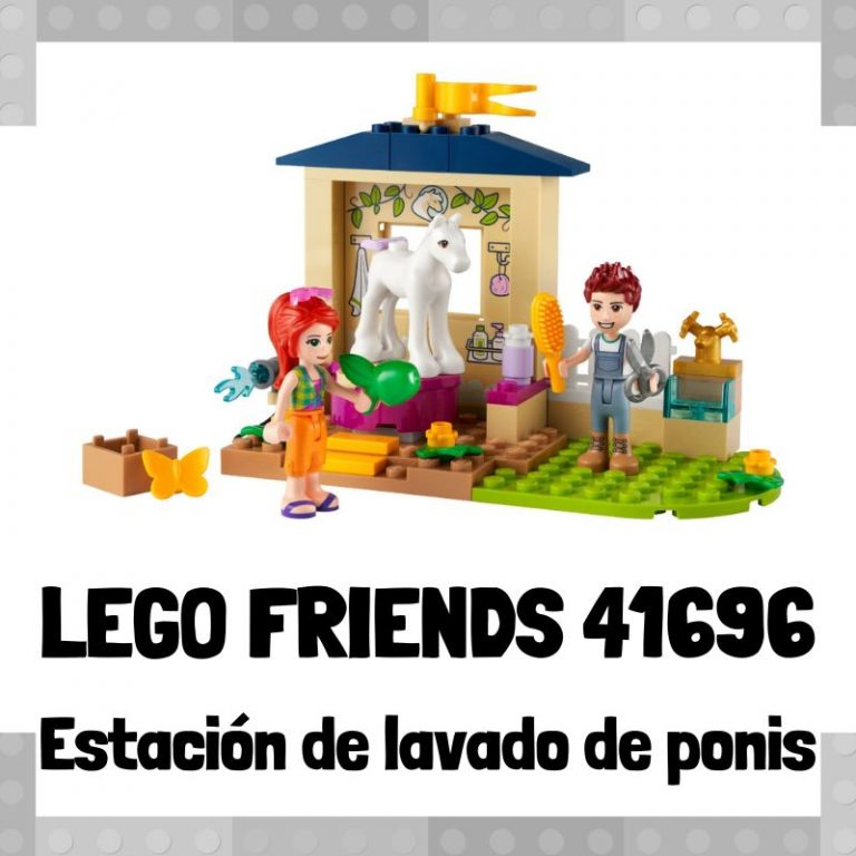Lee mÃ¡s sobre el artÃ­culo Set de LEGO 41696 de EstaciÃ³n de lavado de ponis de LEGO Friends