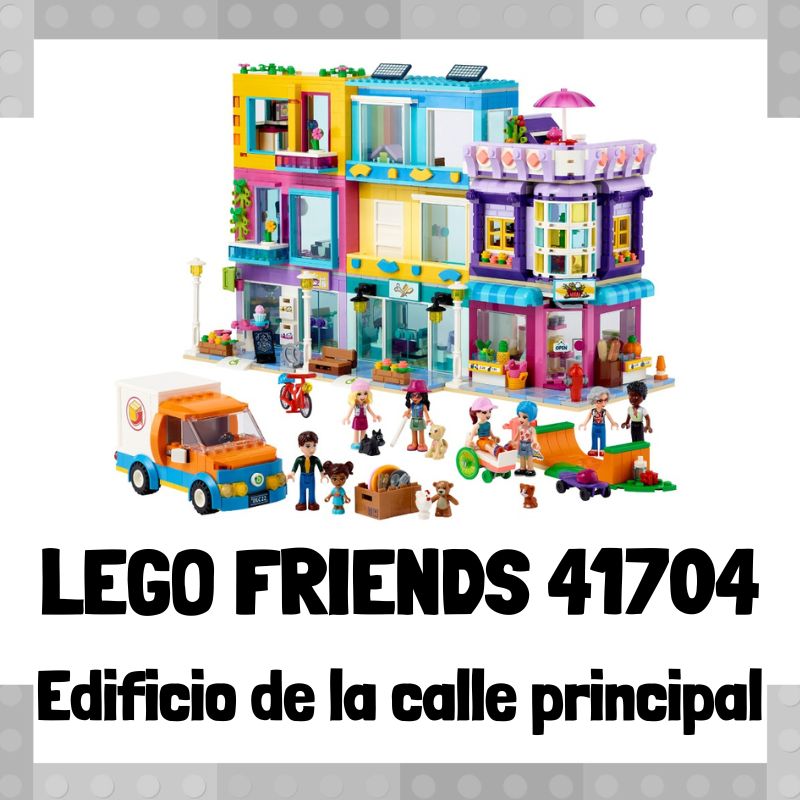 Lee más sobre el artículo Set de LEGO 41704 de Edificio de la calle principal de LEGO Friends
