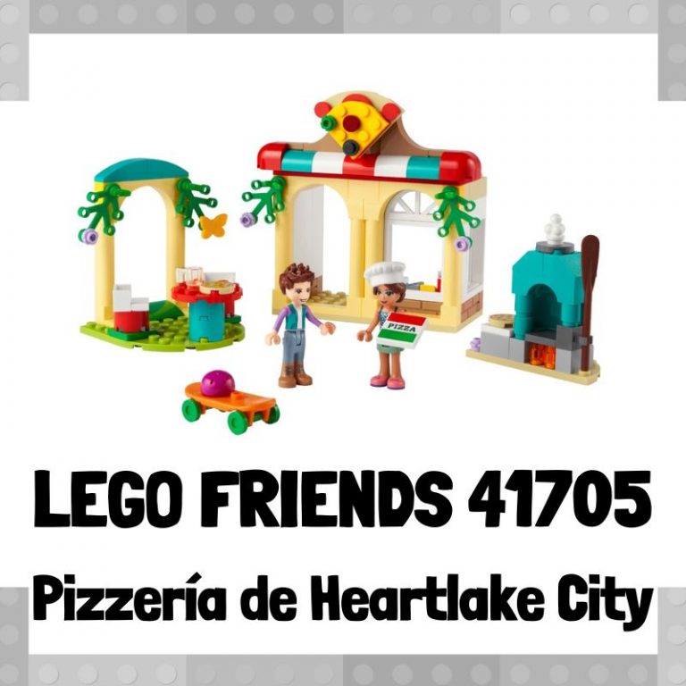 Lee m谩s sobre el art铆culo Set de LEGO 41705 de Pizzer铆a de Heartlake City de LEGO Friends