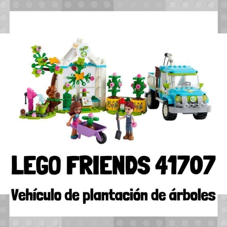 Lee más sobre el artículo Set de LEGO 41707 de Vehículo de plantación de árboles de LEGO Friends