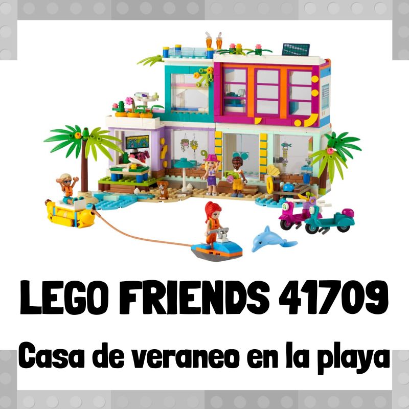 Lee mÃ¡s sobre el artÃ­culo Set de LEGO 41709 de Casa de veraneo en la playa de LEGO Friends