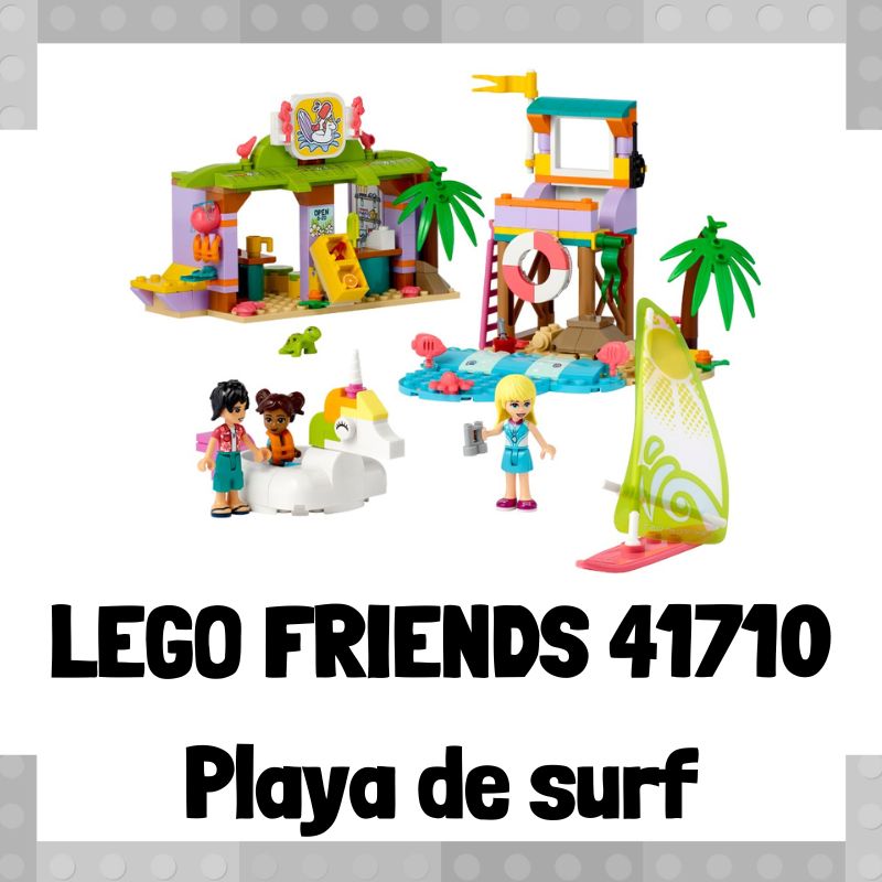 Lee mÃ¡s sobre el artÃ­culo Set de LEGO 41710 de Playa de surf de LEGO Friends