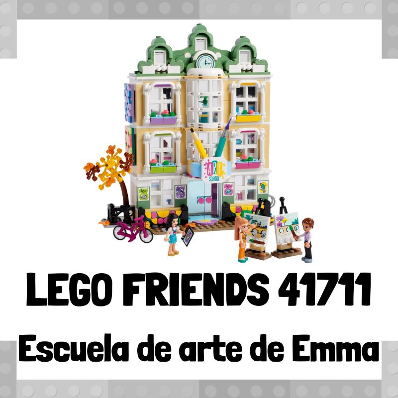 Lee mÃ¡s sobre el artÃ­culo Set de LEGO 41711 de Escuela de arte de Emma de LEGO Friends