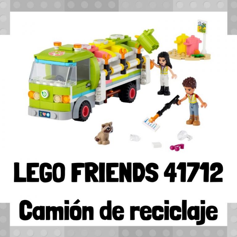 Lee más sobre el artículo Set de LEGO 41712 de Camión de reciclaje de LEGO Friends