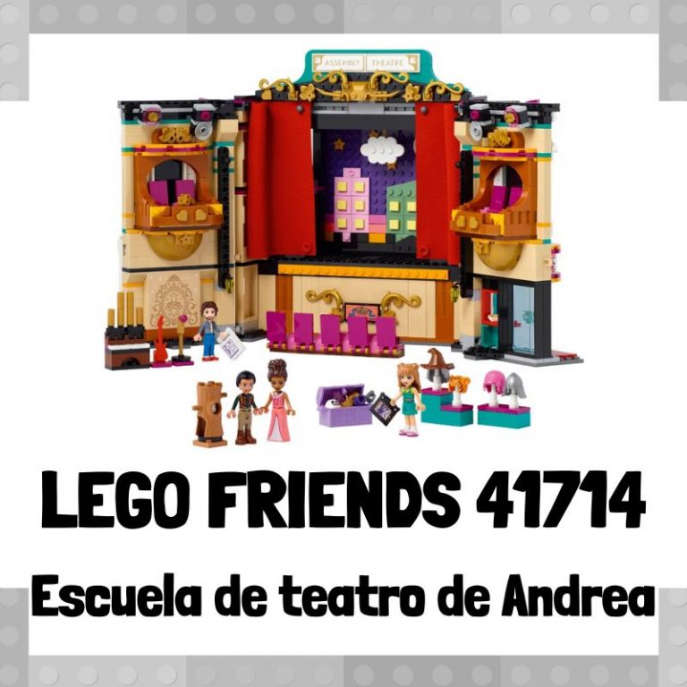 Lee más sobre el artículo Set de LEGO 41714 de Escuela de teatro de Andrea de LEGO Friends