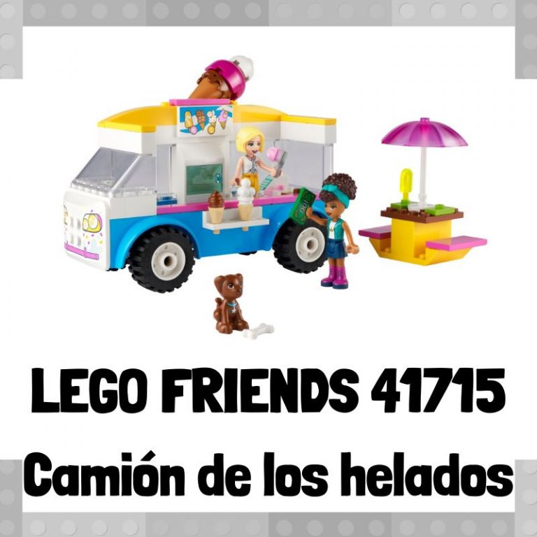 Lee más sobre el artículo Set de LEGO 41715 de Camión de los helados de LEGO Friends