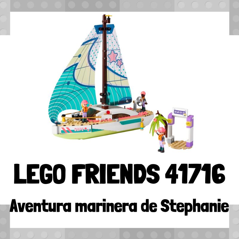 Lee m谩s sobre el art铆culo Set de LEGO 41716 de Aventura marinera de Stephanie de LEGO Friends