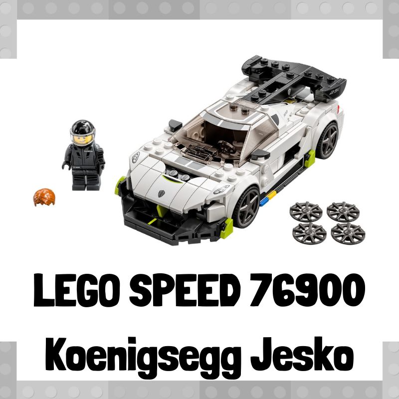 Lee más sobre el artículo Coche de LEGO 76900 de Koenigsegg Jesko de LEGO Speed Champions