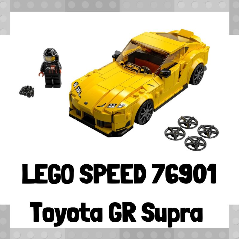Lee más sobre el artículo Coche de LEGO 76901 de Toyota GR Supra de LEGO Speed Champions
