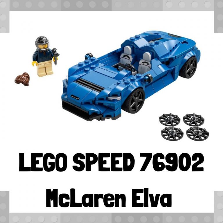 Lee más sobre el artículo Coche de LEGO 76902 de McLaren Elva de LEGO Speed Champions