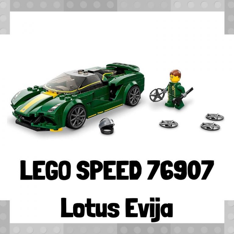 Lee más sobre el artículo Coche de LEGO 76907 de Lotus Evija de LEGO Speed Champions