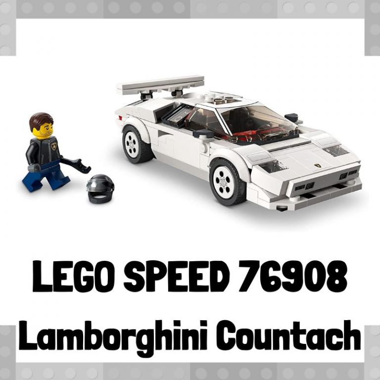 Lee más sobre el artículo Coche de LEGO 76908 de Lamborghini Countach de LEGO Speed Champions
