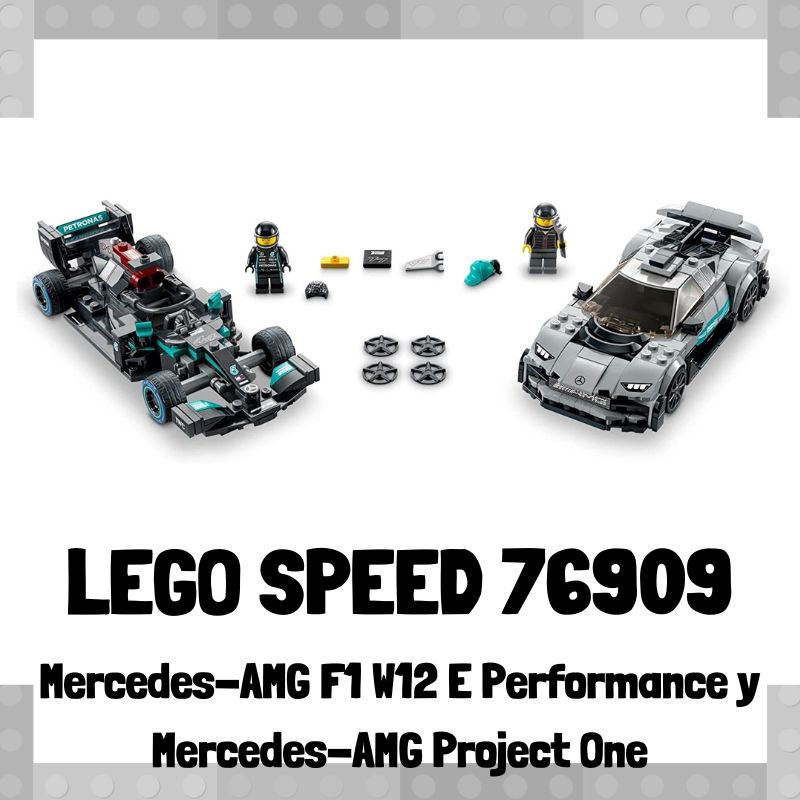 Lee mÃ¡s sobre el artÃ­culo Coche de LEGO 76909 de Mercedes-AMG de LEGO Speed Champions