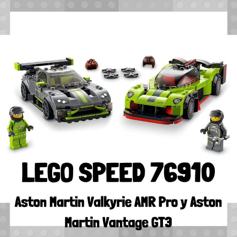 Lee más sobre el artículo Coche de LEGO 76910 de Aston Martin Valkyrie y Vantage de LEGO Speed Champions