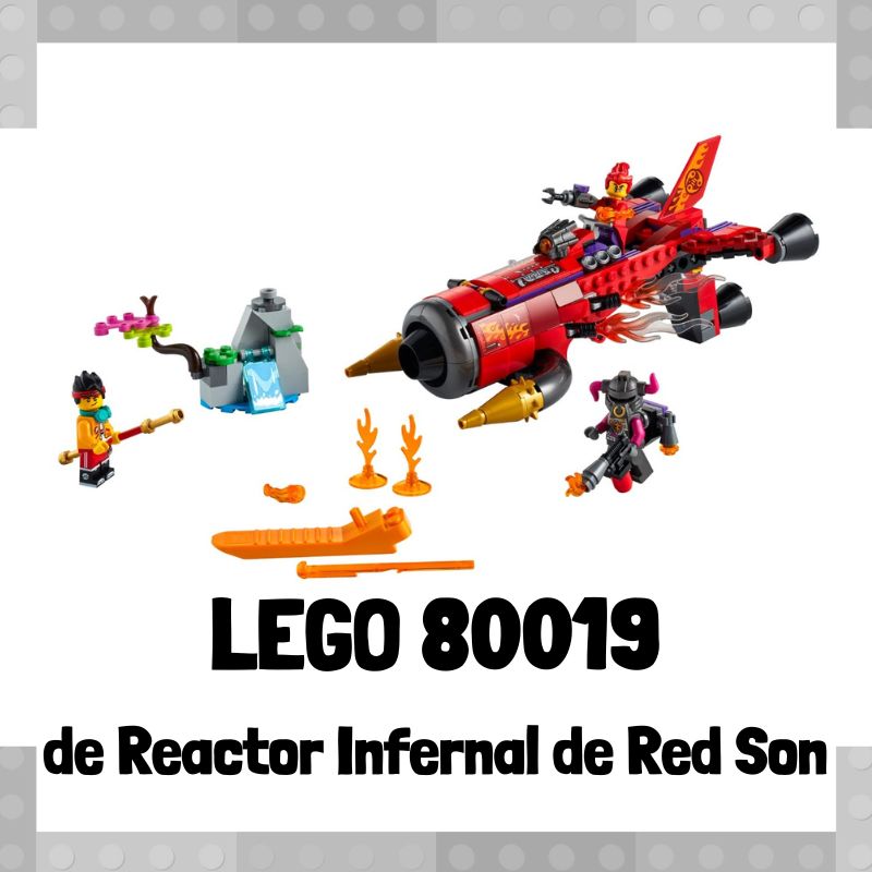 Lee mÃ¡s sobre el artÃ­culo Set de LEGO 80019 de Reactor Infernal de Red Son de Monkie Kid