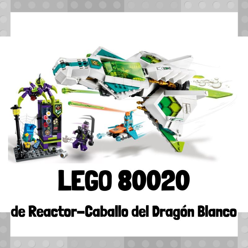 Lee mÃ¡s sobre el artÃ­culo Set de LEGO 80020 de Reactor-caballo del DragÃ³n Blanco de Monkie Kid