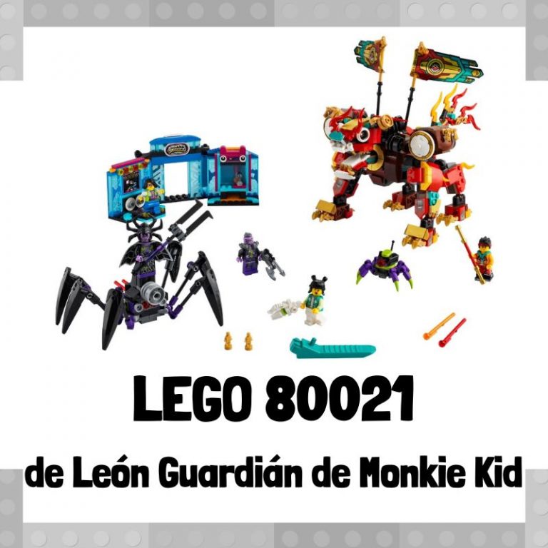 Lee mÃ¡s sobre el artÃ­culo Set de LEGO 80021 de LeÃ³n guardiÃ¡n de Monkie Kid
