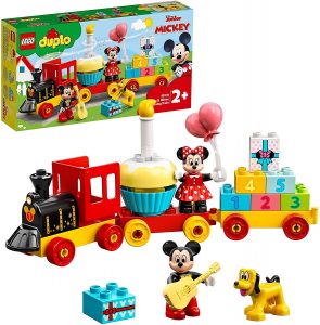 Lego Duplo 10941 De Tren De Cumpleaños De Mickey Y Minnie De Lego Duplo