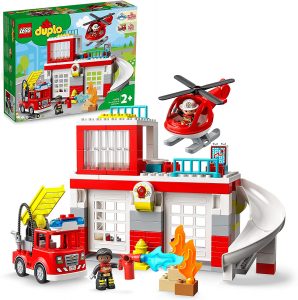 Lego Duplo 10970 De Parque De Bomberos Y Helicóptero De Lego Duplo