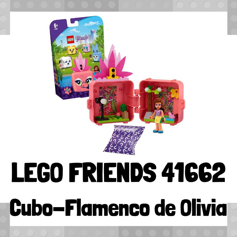 Lee mÃ¡s sobre el artÃ­culo Set de LEGO 41662 de Cubo-Flamenco de Olivia de LEGO Friends