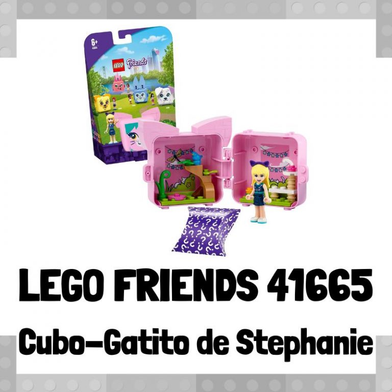 Lee mÃ¡s sobre el artÃ­culo Set de LEGO 41665 de Cubo-Gatito de Stephanie de LEGO Friends