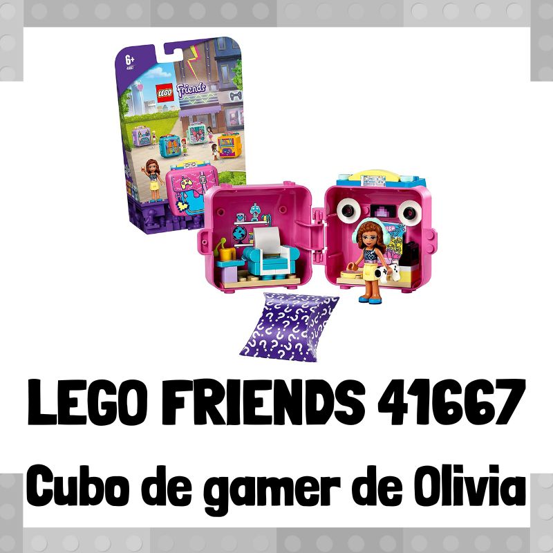 Lee mÃ¡s sobre el artÃ­culo Set de LEGO 41667 de Cubo de gamer de Olivia de LEGO Friends