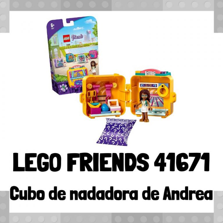 Lee mÃ¡s sobre el artÃ­culo Set de LEGO 41671 de Cubo de nadadora de Andrea de LEGO Friends