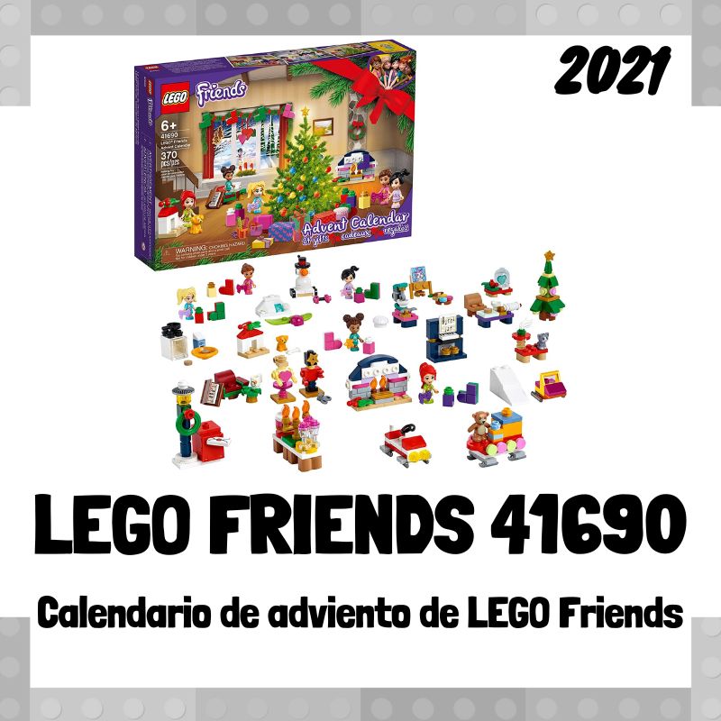 Lee más sobre el artículo Set de LEGO 41690 Calendario de Adviento de LEGO Friends