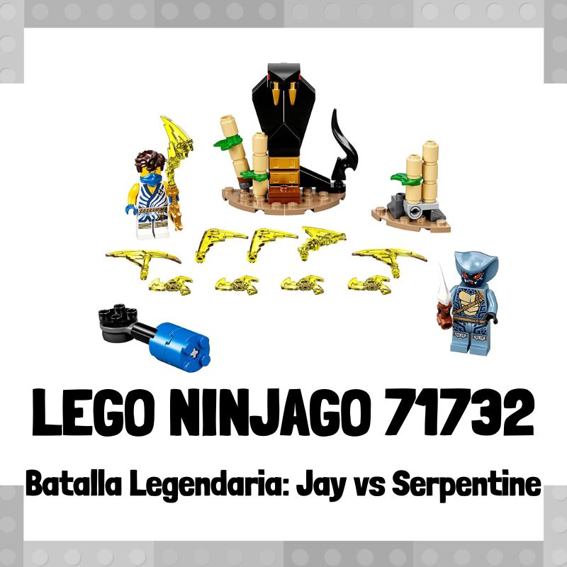 Lee más sobre el artículo Set de LEGO 71732 de Batalla legendaria: Jay vs Serpentine de LEGO Ninjago
