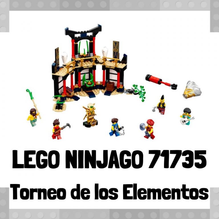 Lee más sobre el artículo Set de LEGO 71735 de Torneo de los Elementos de LEGO Ninjago