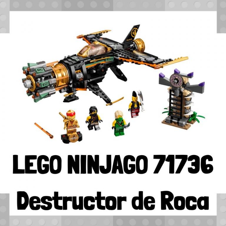 Lee más sobre el artículo Set de LEGO 71736 de Destructor de roca de LEGO Ninjago