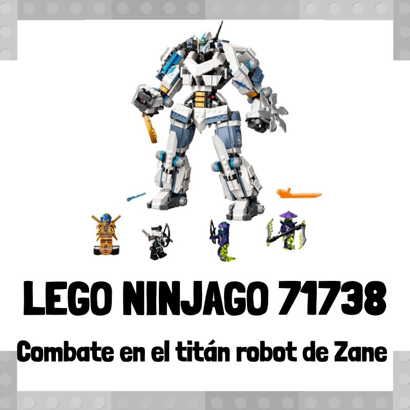 Lee mÃ¡s sobre el artÃ­culo Set de LEGO 71738 de Combate en el titÃ¡n robot de Zane de LEGO Ninjago