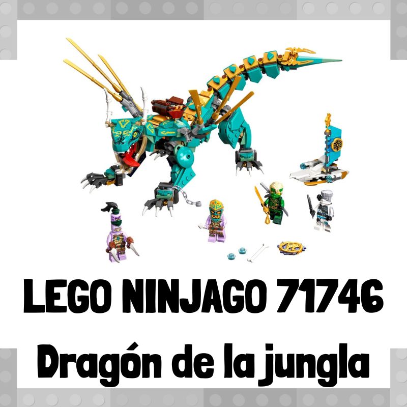 Lee más sobre el artículo Set de LEGO 71746 de Dragón de la jungla de LEGO Ninjago