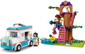 Lego De Ambulancia De La Clínica Veterinaria 41445 De Lego Friends 2