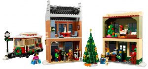 Lego De Calle Principal En Navidad 10308 2