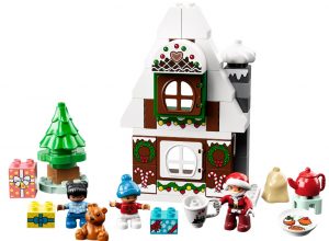 Lego De Casa De Pan De Jengibre De Papá Noel 10976 De Lego Duplo