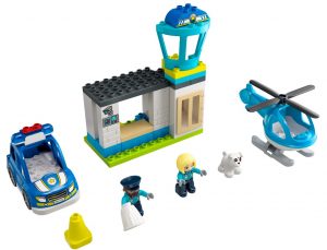 Lego De ComisarÃ­a De PolicÃ­a Y HelicÃ³ptero 10959 De Lego Duplo 2