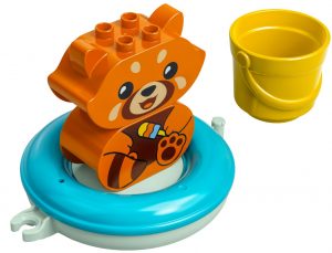 Lego De Diversión En El Baño Panda Rojo Flotant 10964 De Lego Duplo
