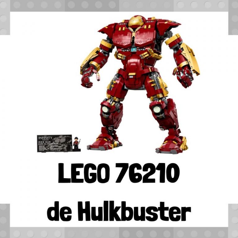 Lee más sobre el artículo Set de LEGO 76210 de Hulkbuster de Iron man de Marvel