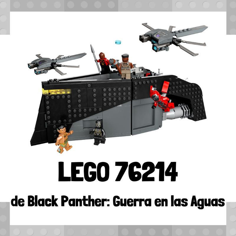 Lee más sobre el artículo Set de LEGO 76214 de Guerra en las Aguas de Black Panther: Wakanda Forever