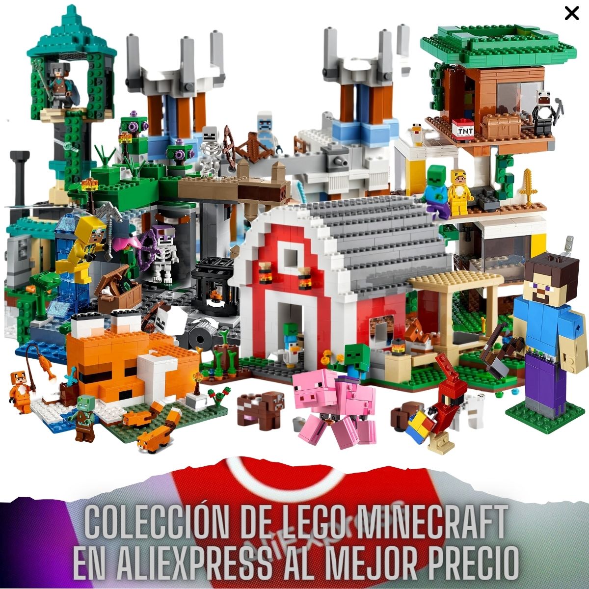 Lego Minecraft En Aliexpress