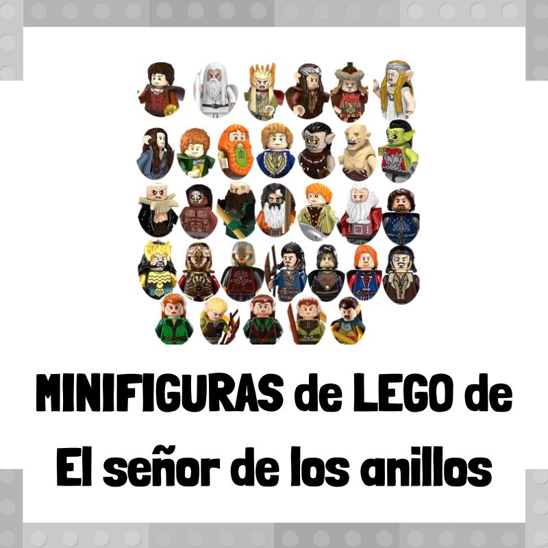 Minifiguras de LEGO de El señor de los anillos - Minifiguras baratas de LEGO en Aliexpress