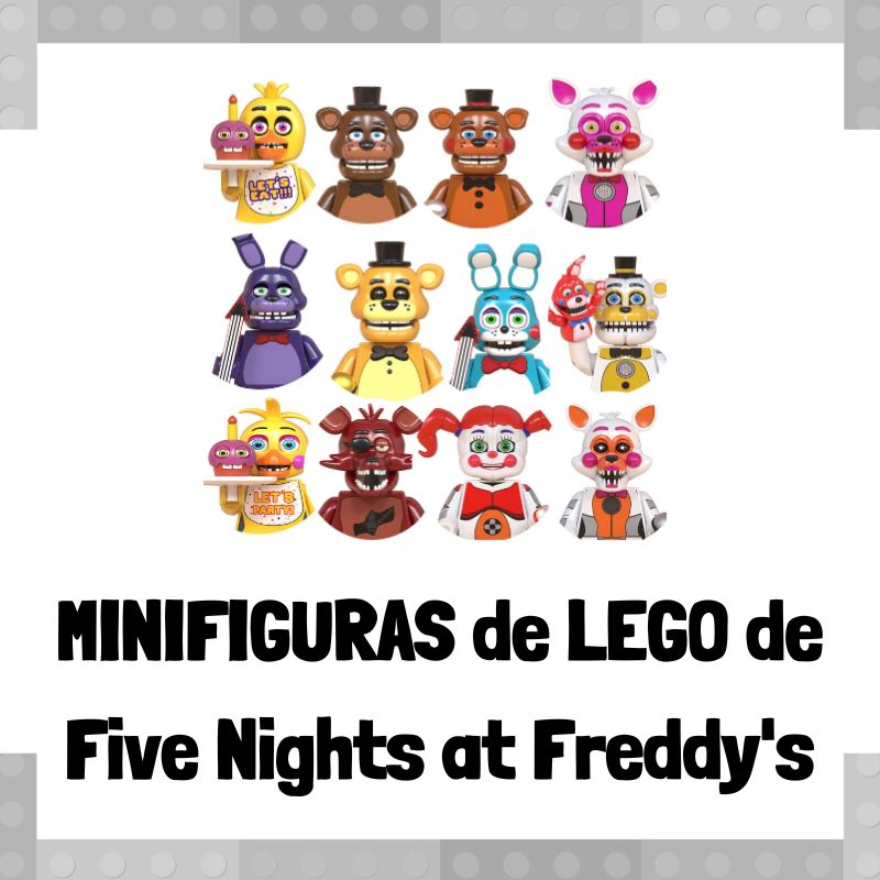 Minifiguras de LEGO de Five Nights at Freddys - Minifiguras baratas de LEGO en Aliexpress