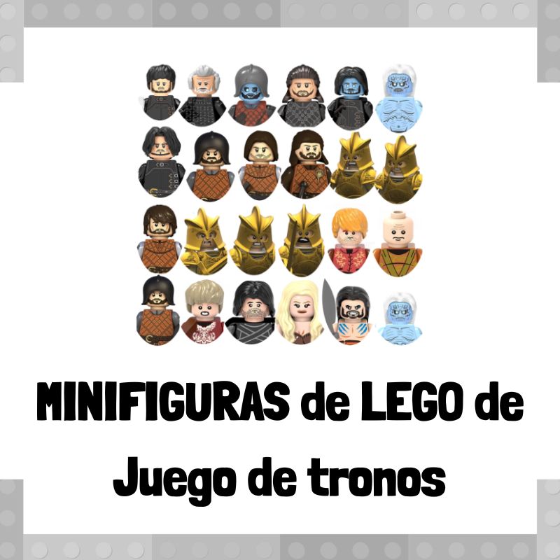 Minifiguras de LEGO de Juego de tronos - Minifiguras baratas de LEGO en Aliexpress
